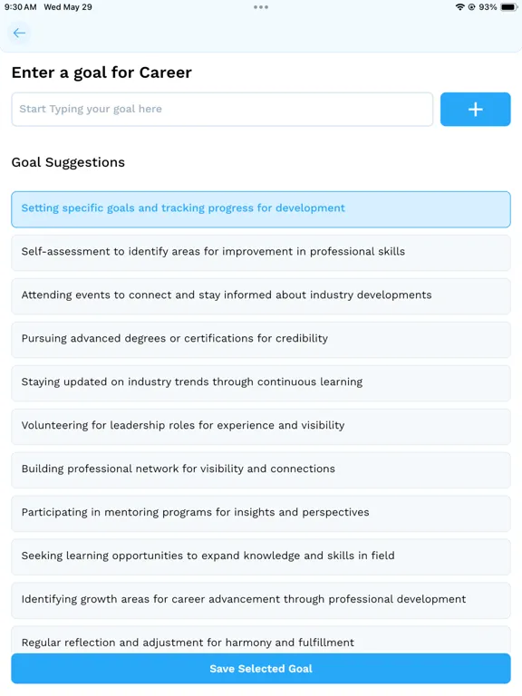 LifeleapAI iPad Screenshots