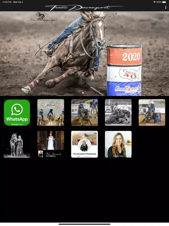 Traci Davenport Photography iPad  स्क्रीनशॉट