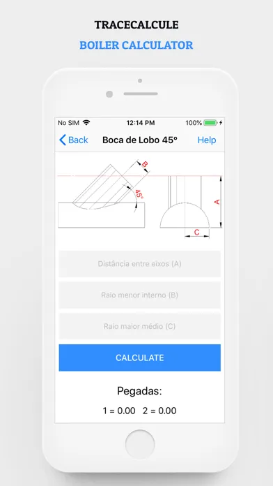 Captures d'écran de Boiler Calculator - TraceCalc