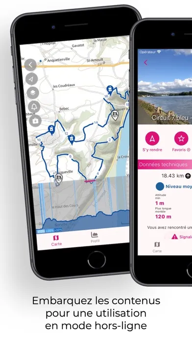 Capturas de tela do Rando & Trail en Caux Seine