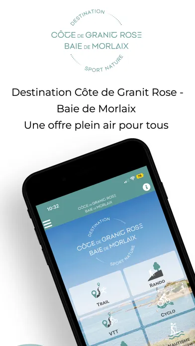 Côte Granit Rose Baie Morlaix 스크린샷