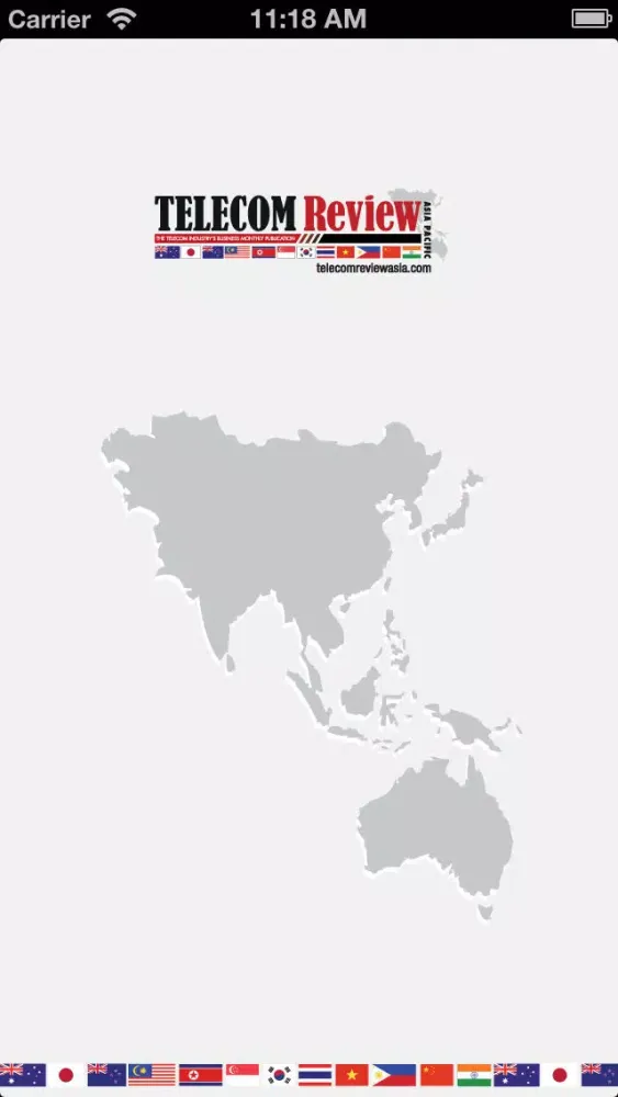 Tangkapan layar Telecom Review Asia