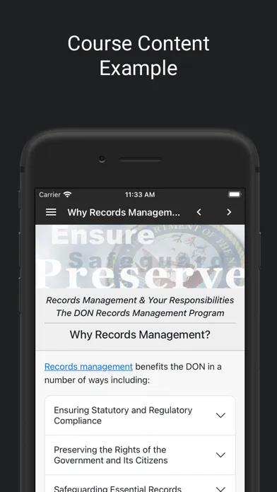 Records Management Ekran Görüntüleri