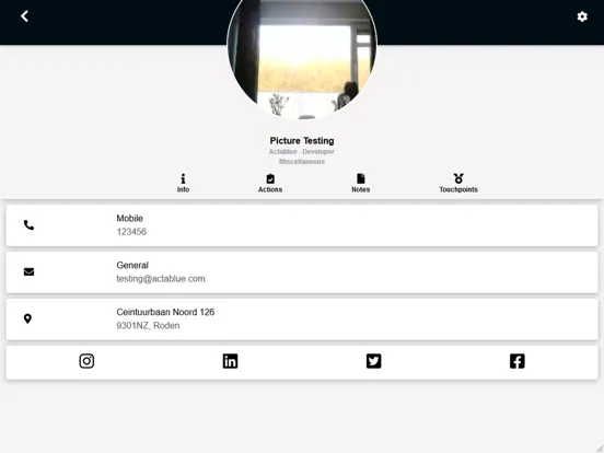 Hunter CRM iPad  Screenshots