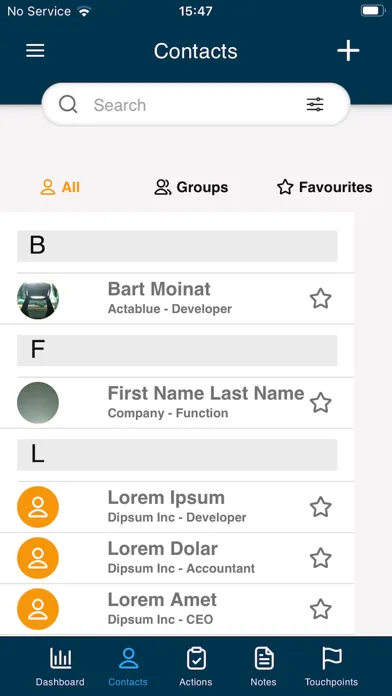 Hunter CRM Screenshots