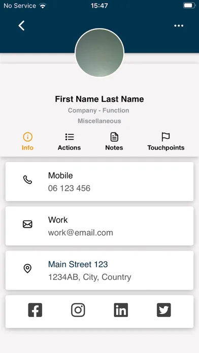 Hunter CRM Screenshots
