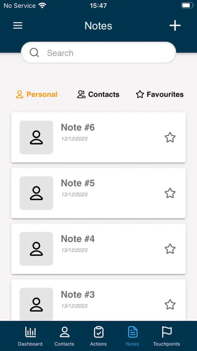 Hunter CRM Screenshots
