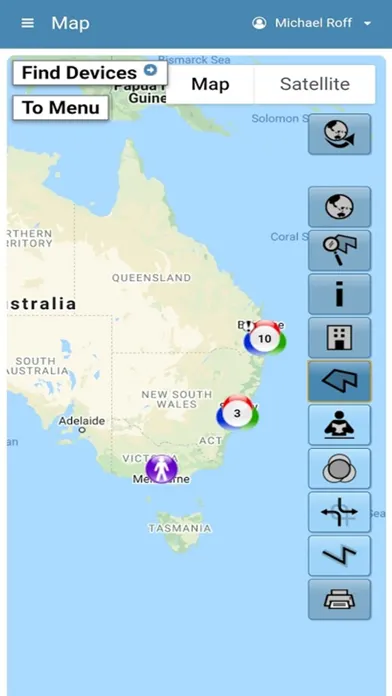 Tracertrak Console應用截圖