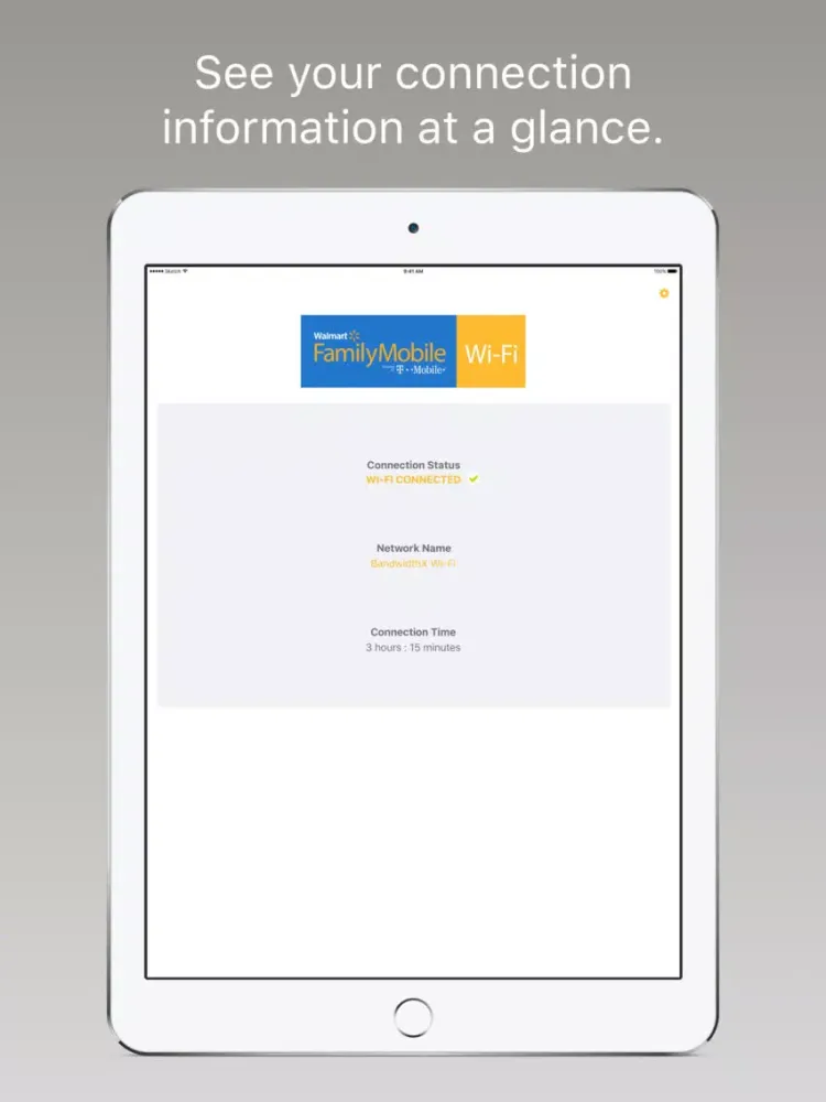 Walmart Family WiFi iPad  스크린샷