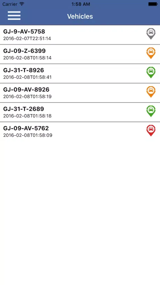 Tangkapan skrin Shivam GPS Tracking