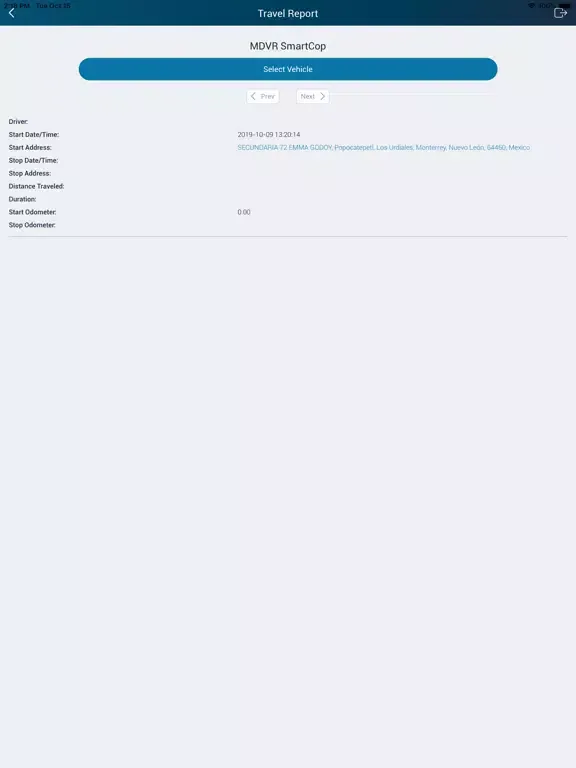 Tangkapan layar VLWatch iPad 