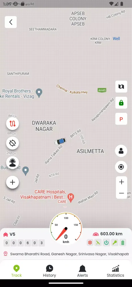 Tangkapan skrin Zoom Tracker