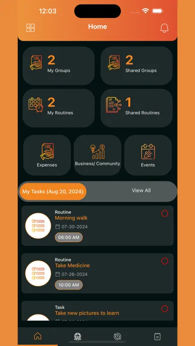 TrackAll App 스크린샷