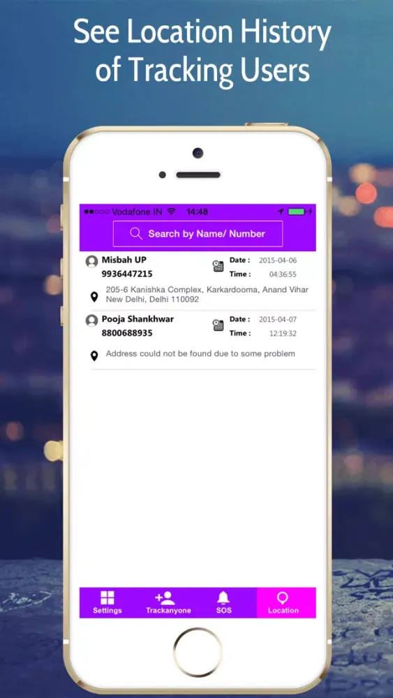Captures d'écran de People Location Tracking - GPS Tracking
