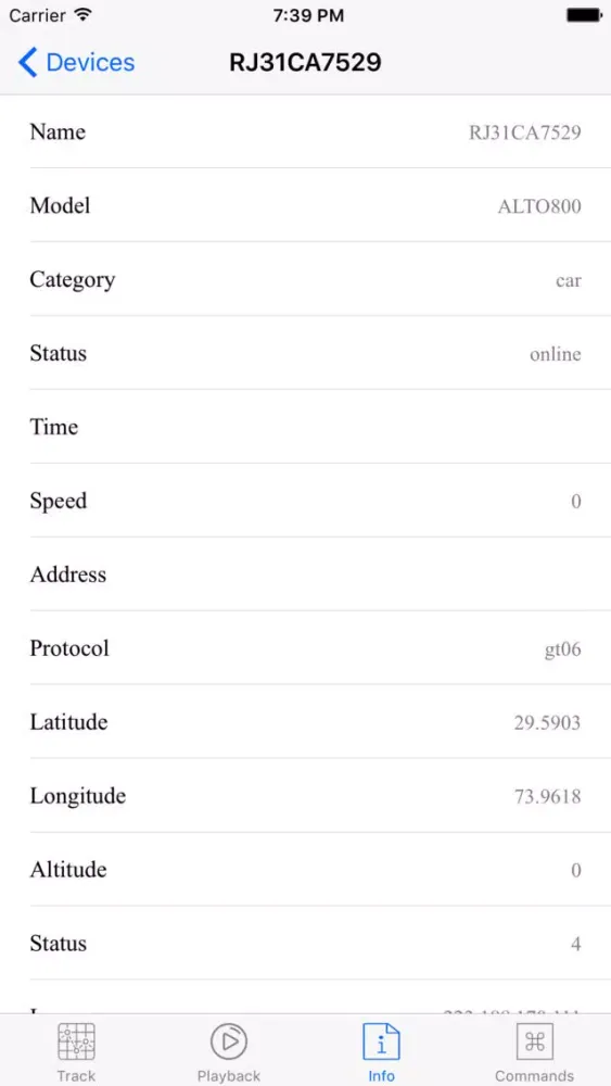 تصاویر GeoFence Track
