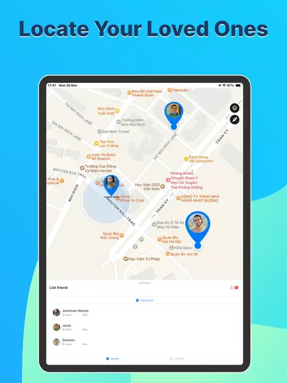 Phone Tracker - GPS Locator iPad  স্ক্রিনশট