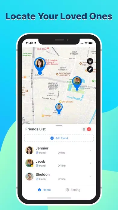 Phone Tracker - GPS Locator স্ক্রিনশট