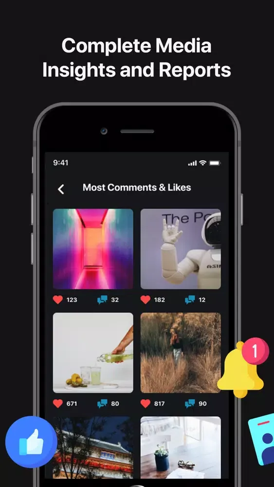 تصاویر Tracker + Followers Insights