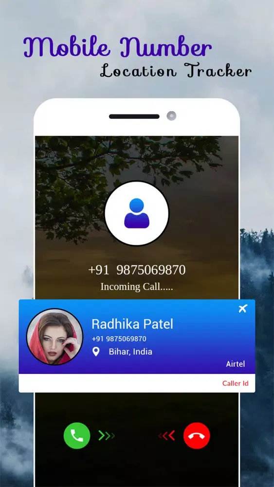 Captures d'écran de Track Mobile Number