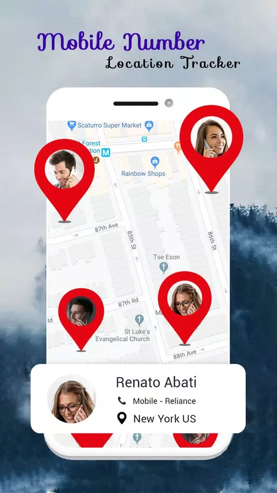 Captures d'écran de Track Mobile Number