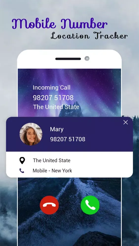 Captures d'écran de Track Mobile Number