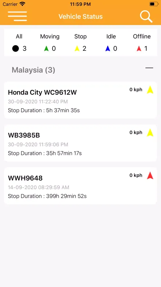 Capturas de pantalla de TRACKPRO GPS