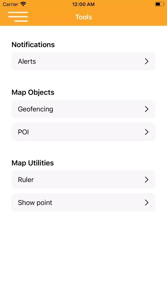 Capturas de pantalla de TRACKPRO GPS