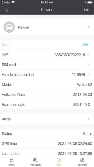 Скриншоты TrackersBD GPS