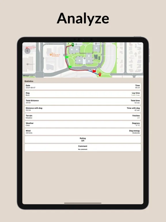 Trackfellow iPad  Screenshots