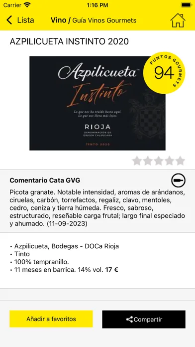 Guía Vinos Gourmets 2024 سکرین شاٹس
