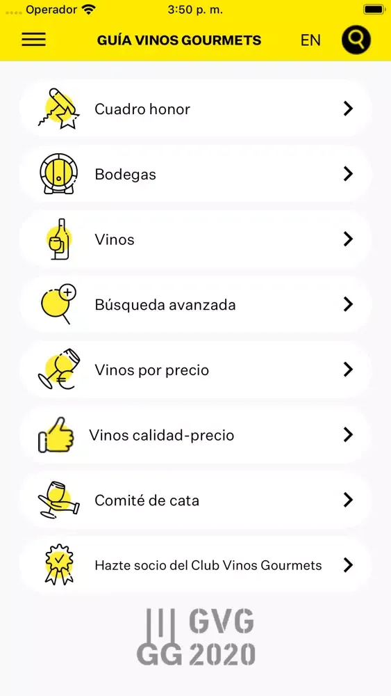 Guía Vinos Gourmets 2020 Lite سکرین شاٹس