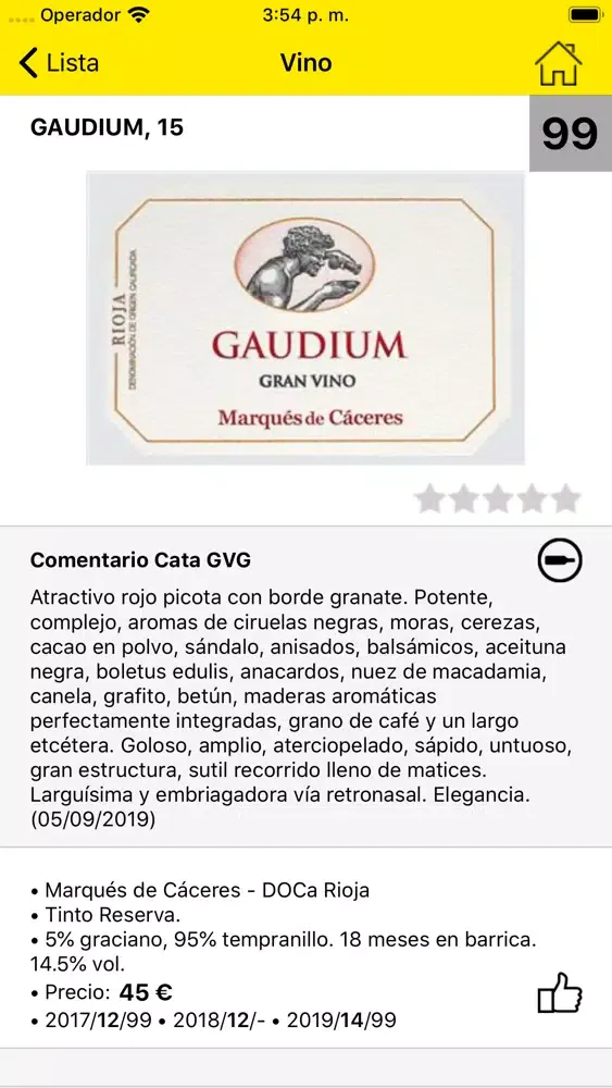Guía Vinos Gourmets 2020 Lite سکرین شاٹس