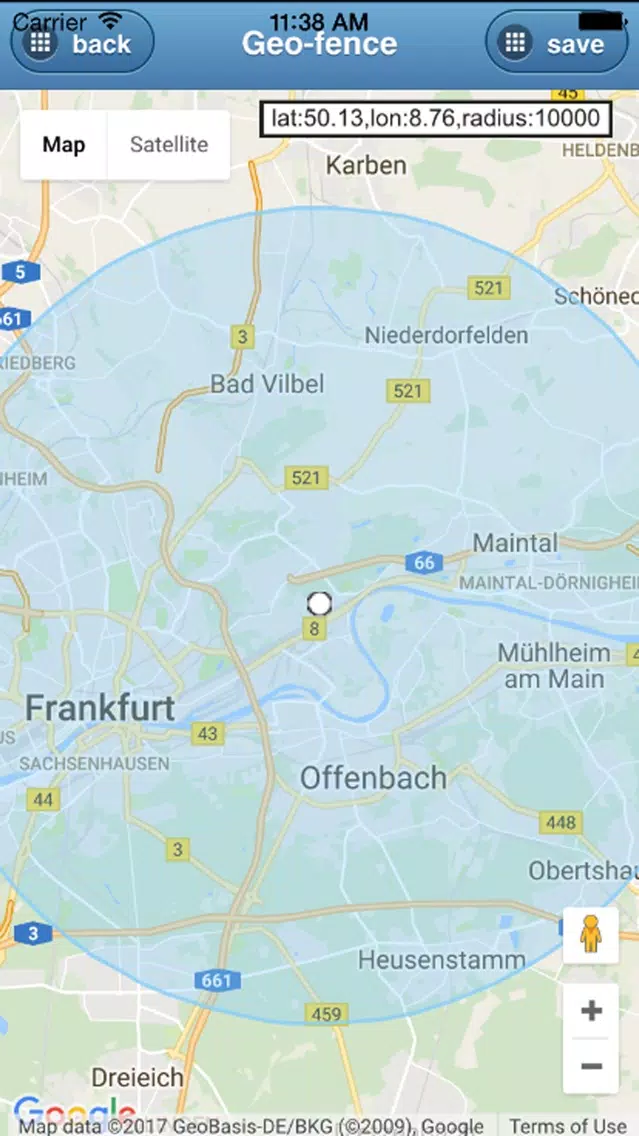 Captures d'écran de GOALGPS