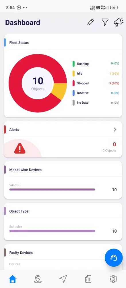 Captures d'écran de Smart Wheel GPS Tracking