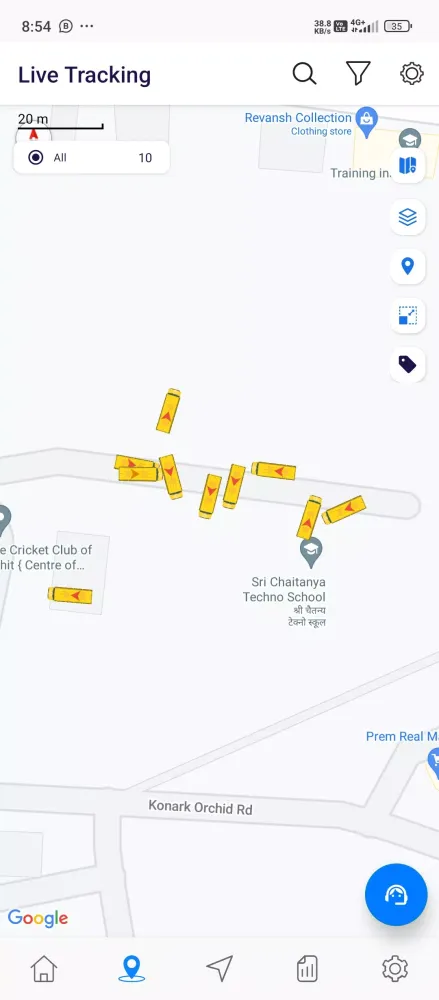 Captures d'écran de Smart Wheel GPS Tracking