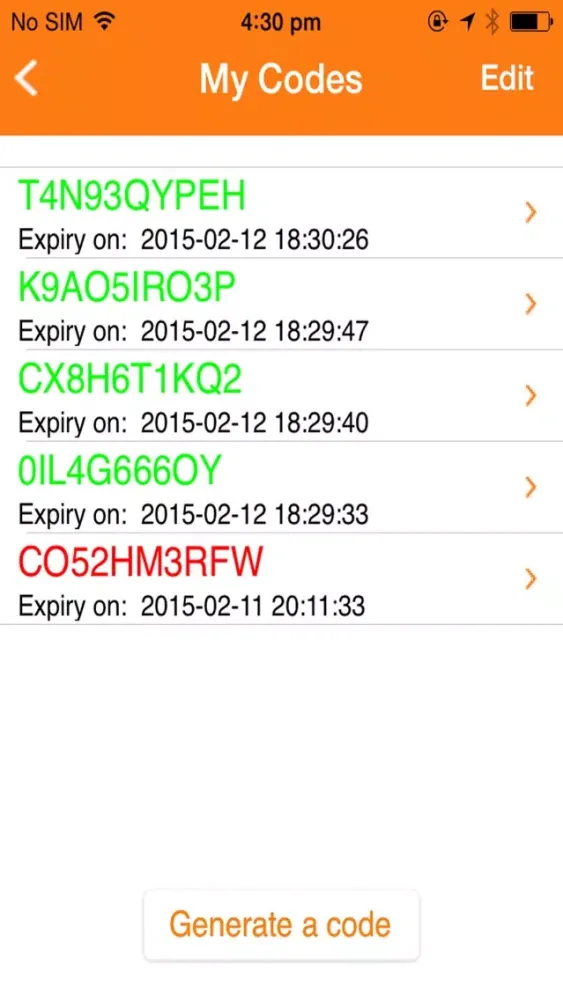Capturas de tela do LocateMeEasy