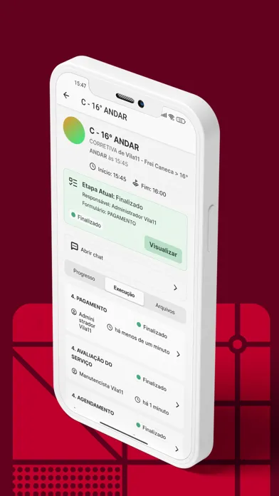 Screenshot di WeService - Manutenções
