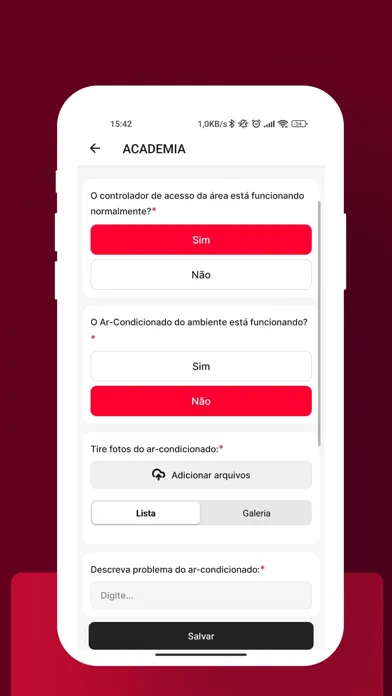 Screenshot di WeService - Manutenções