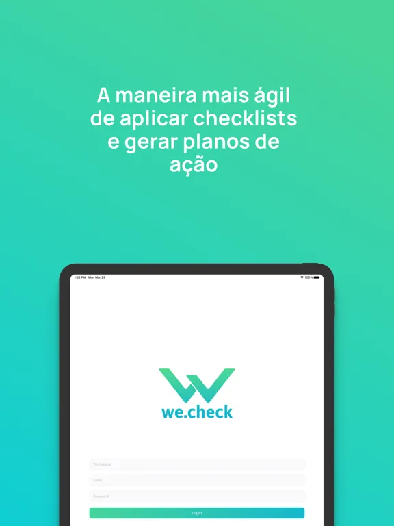 WeCheck iPad  স্ক্রিনশট