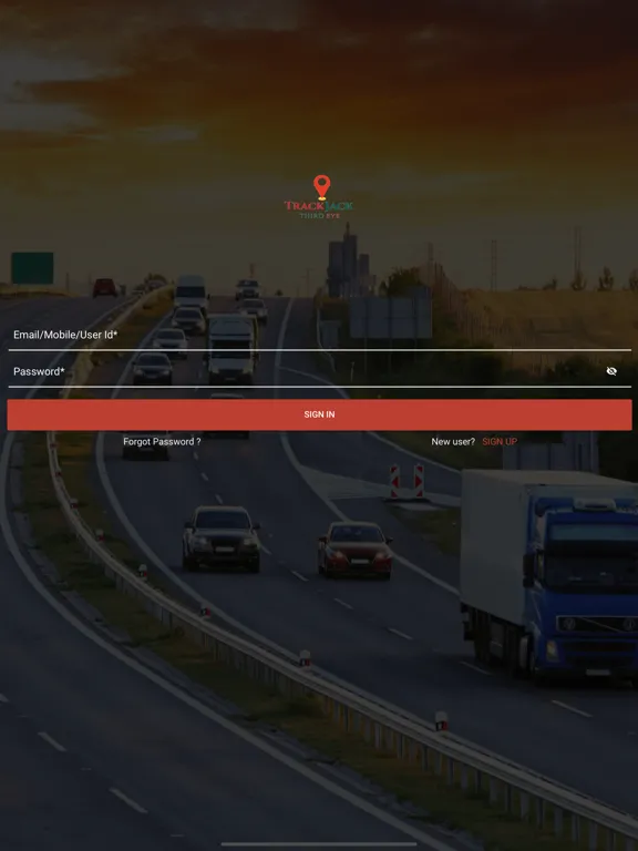 Zrzuty ekranu TrackJack iPad 