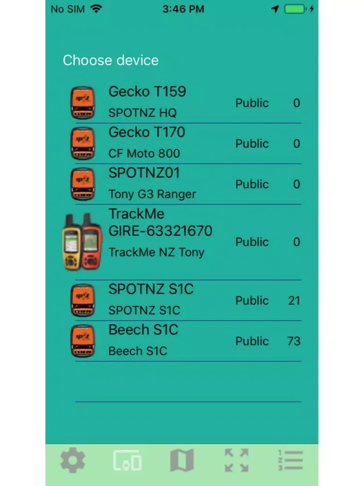 TrackMe.life iPad  স্ক্রিনশট