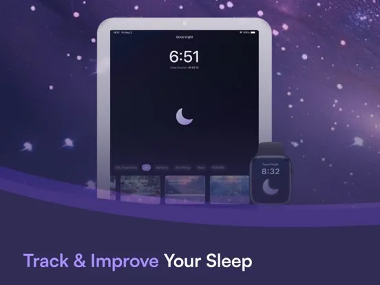 Ảnh chụp màn hình của Track My Sleep Now iPad 