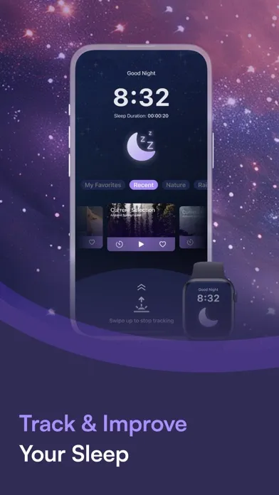 Ảnh chụp màn hình của Track My Sleep Now