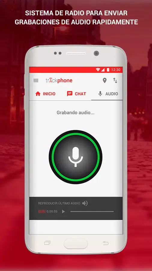Captures d'écran de Trackphone