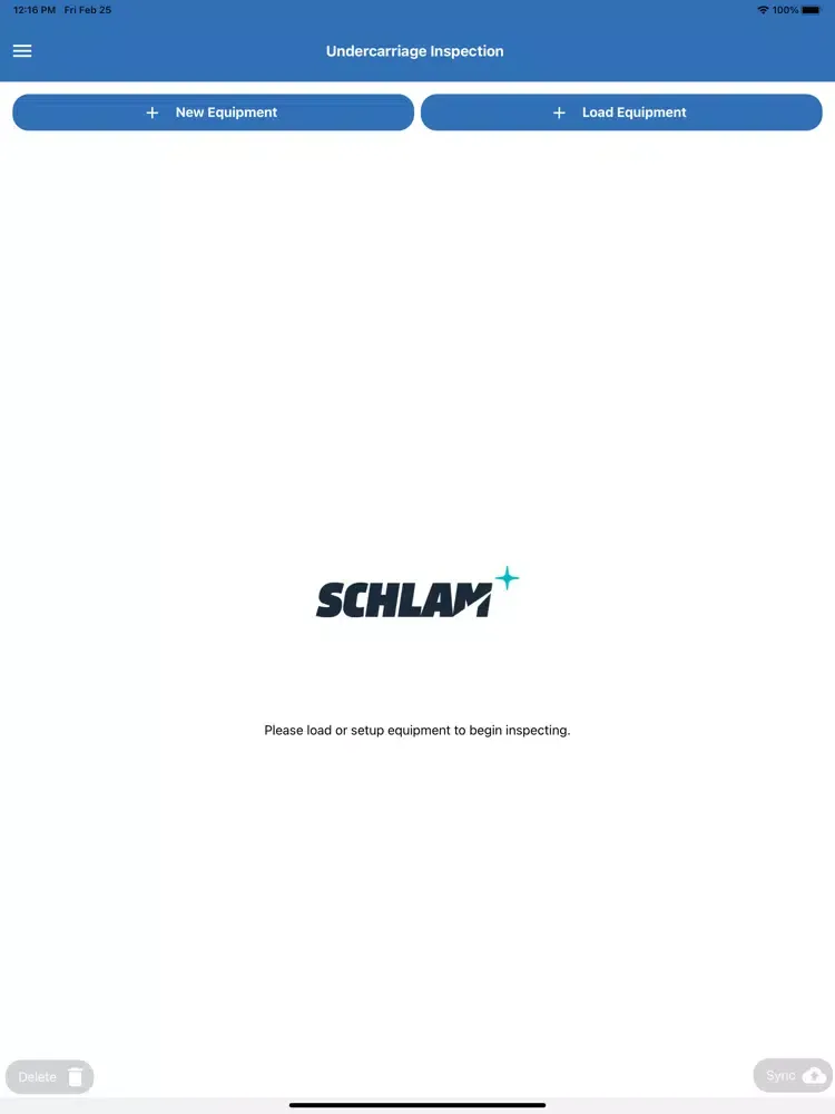 Schlam Inspections iPad  Screenshots