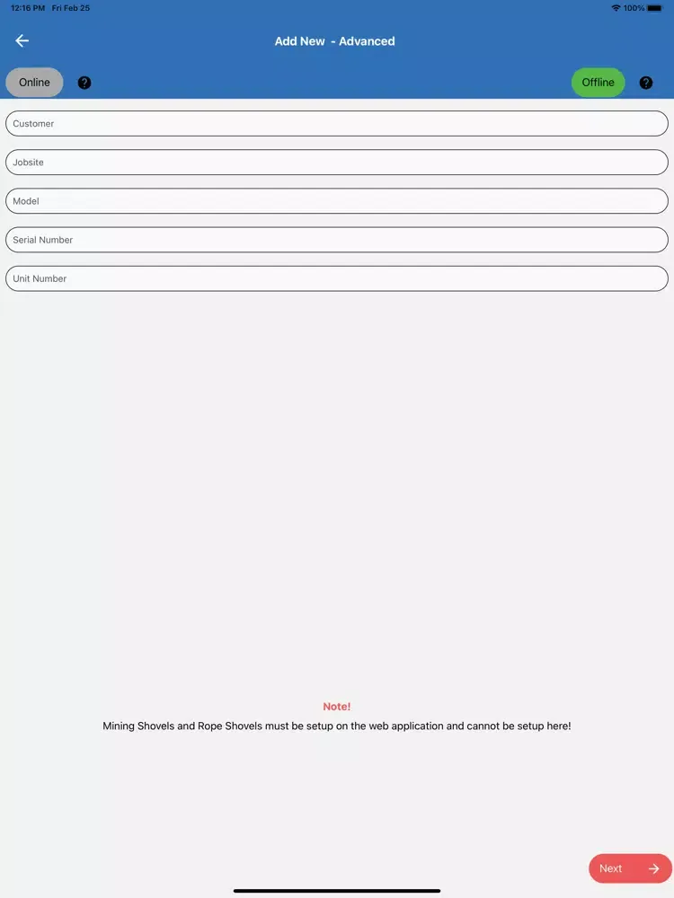 Schlam Inspections iPad  Screenshots