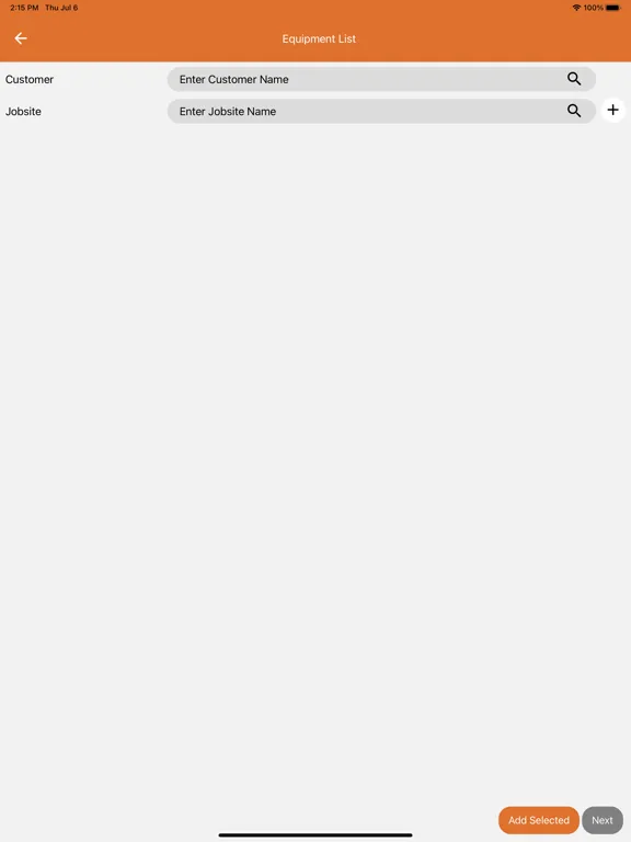 Zrzuty ekranu Trackspares iPad 