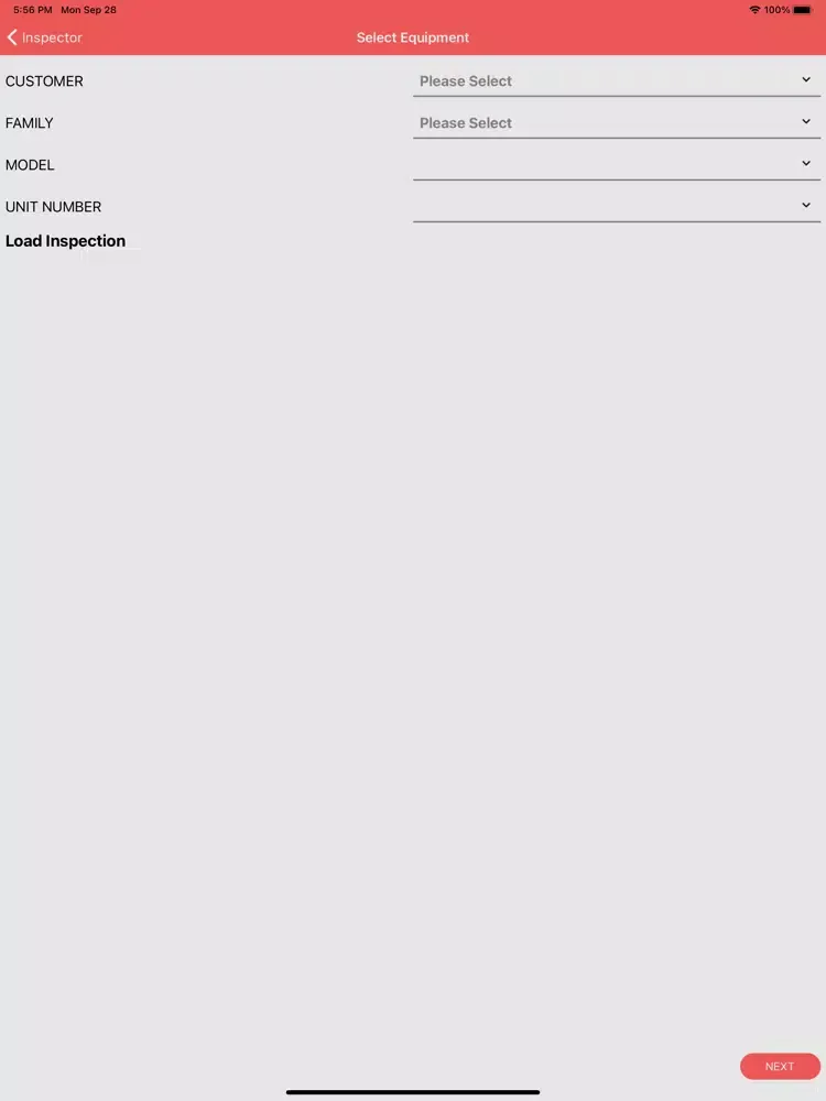 Digital Field Inspections iPad  स्क्रीनशॉट