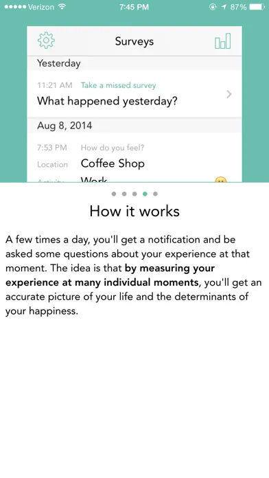 Track Your Happiness应用截图