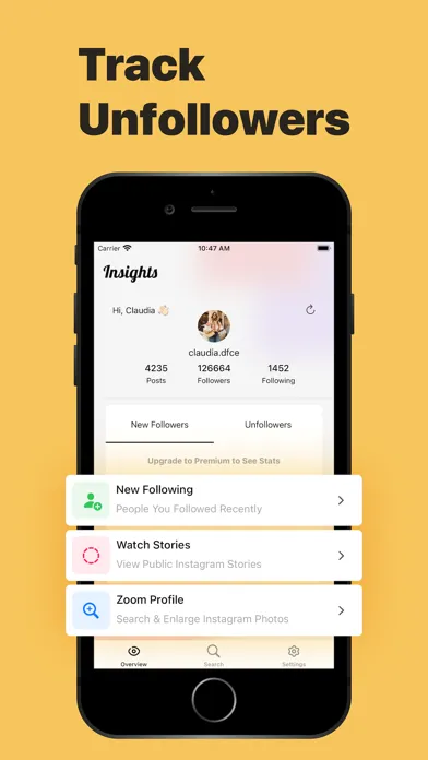 AI Unfollow Tracker Pro Screenshots